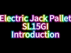 1500kg 電動パレットトラック レーティング高度200mm