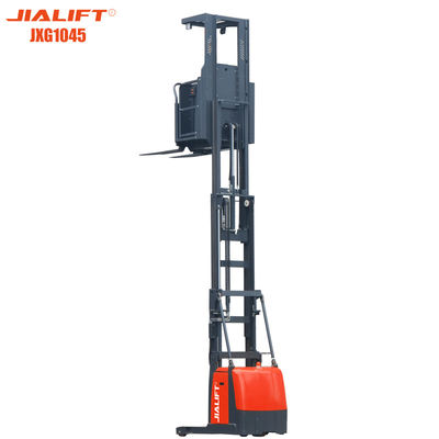品質  Medium Level Order Picker Electric Lift Height 4500mm 1000kg 工場